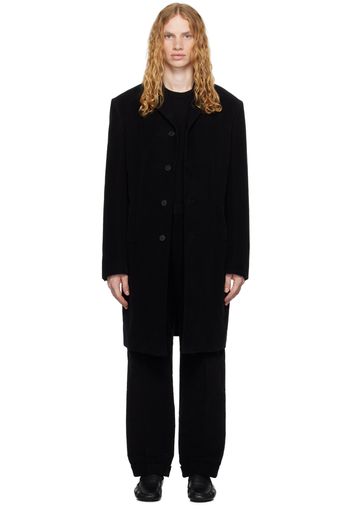 The Row Black Kaplan Coat