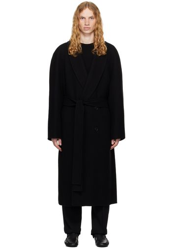 The Row Black Ferro Coat