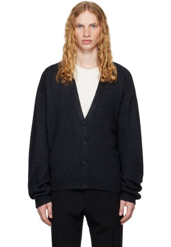 The Row Black Sheldon Cardigan