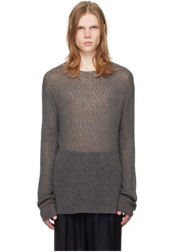 The Row Gray Flavio Sweater