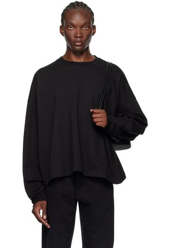 The Row Black Haru Long Sleeve T-Shirt