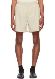 The Row SSENSE Exclusive Beige Gerhardt Shorts