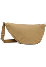 The Row Beige Small Slouchy Banana Pouch