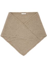 The Row Beige Hit Scarf