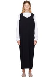 The Row Black Agla Maxi Dress