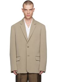 The Row Taupe Eligio Blazer