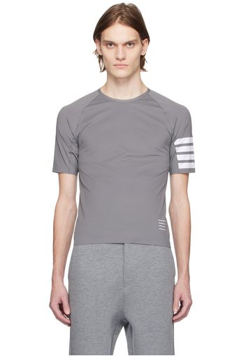 Thom Browne Gray Compression T-Shirt
