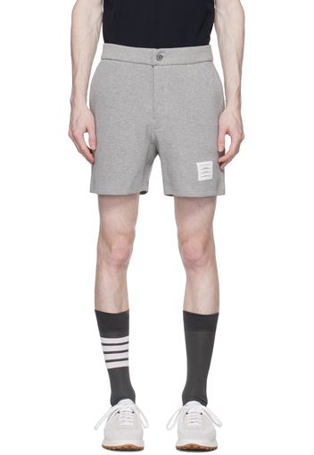 Thom Browne Gray Patch Shorts