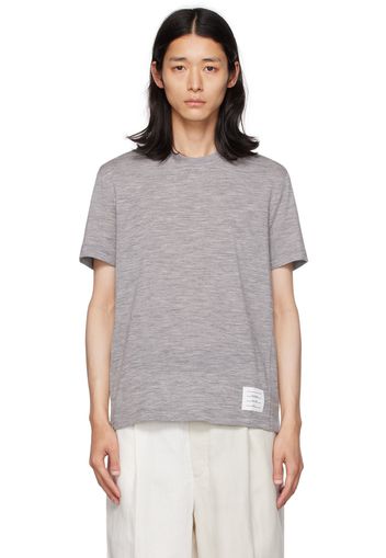 Thom Browne Gray 4-Bar T-Shirt