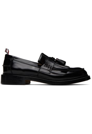 Thom Browne Black Kilt Loafers