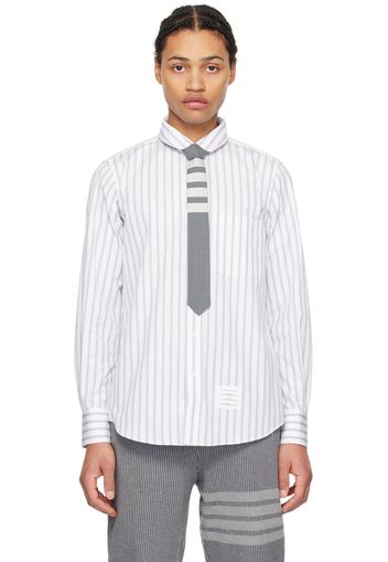 Thom Browne White Striped Shirt