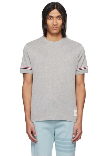 Thom Browne Gray Stripe T-Shirt