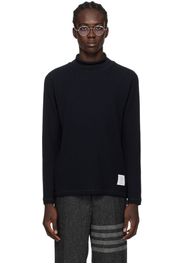 Thom Browne Navy Raglan Turtleneck