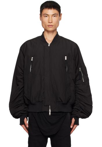 thom/krom Black M J 63 Bomber Jacket