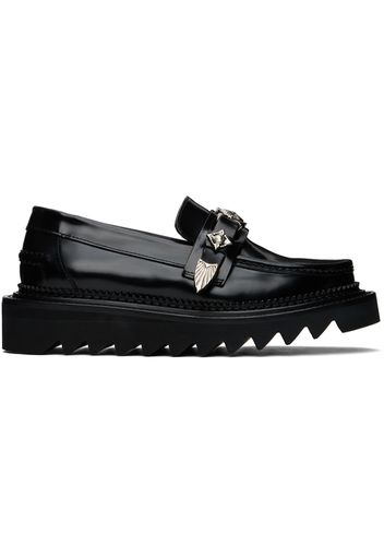 Toga Pulla SSENSE Exclusive Black Chunky Loafers