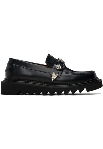 Toga Virilis Black Shark Sole Loafers