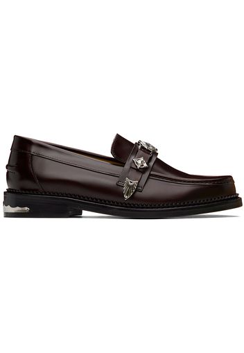 Toga Virilis SSENSE Exclusive Burgundy Loafers