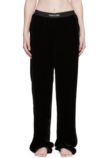 TOM FORD Black Lightweight Lounge Pants