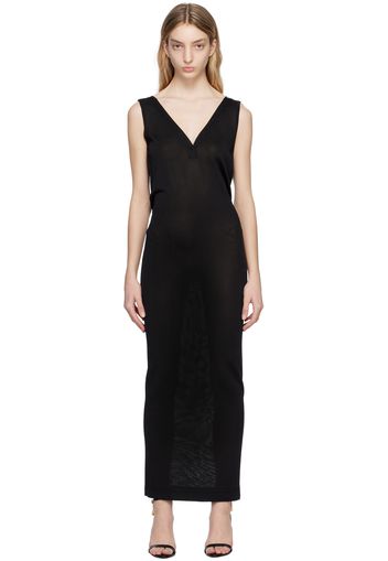 TOM FORD Black Slinky Maxi Dress