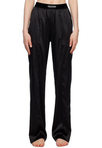 TOM FORD Black Pinched Seam Lounge Pants