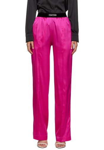 TOM FORD Pink Pinched Seam Lounge Pants