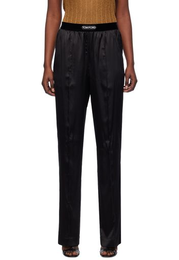 TOM FORD Black Pinched Seams Lounge Pants