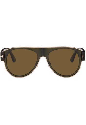 TOM FORD Brown Lyle-02 Sunglasses