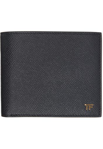 TOM FORD Black Small Grain Leather Bifold Wallet