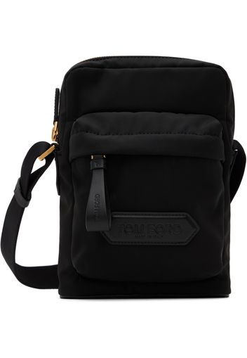 TOM FORD Black Zip Messenger Bag