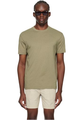 TOM FORD Green Crewneck T-Shirt