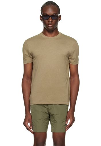 TOM FORD Khaki Crewneck T-Shirt