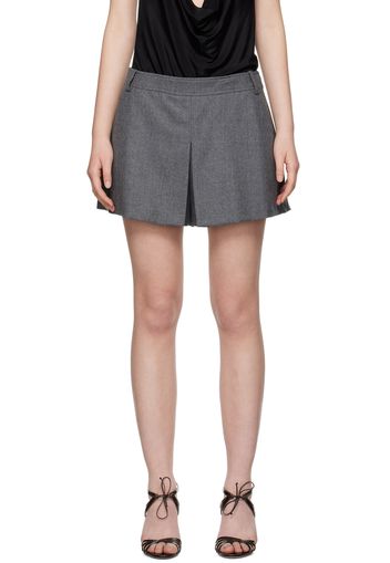 TOM FORD Gray Tailored Pleated Shorts