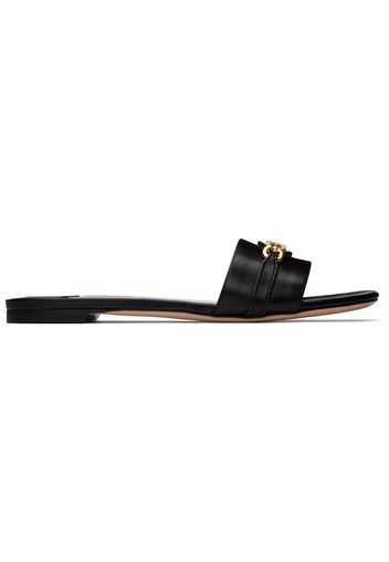 TOM FORD Black Leather Whitney Sandals