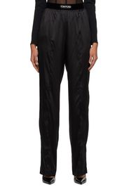 TOM FORD: Black Pinched Seam Lounge Pants