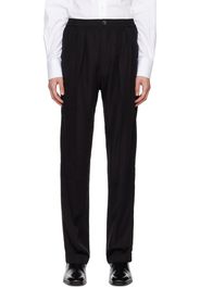 TOM FORD Black Pleated Lounge Pants