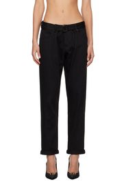 TOM FORD Black Belted Trousers