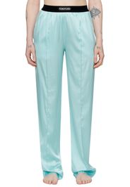 TOM FORD Blue Pinched Seam Lounge Pants