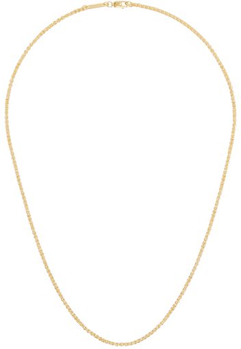 Tom Wood Gold Spike Chain Necklace