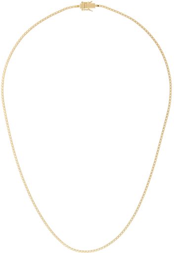 Tom Wood Gold Square Chain Necklace