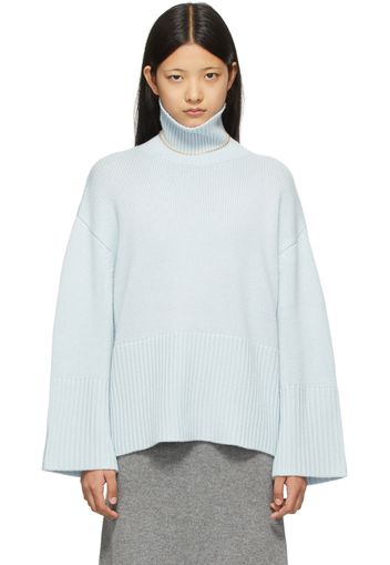 Totême Blue Heavy Cashmere Sweater