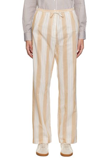 Totême Tan Drawstring Lounge Pants