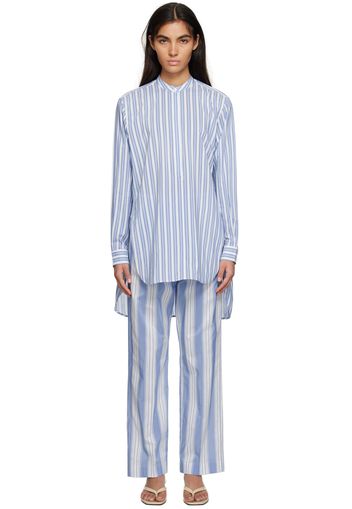 Totême Blue Striped Shirt