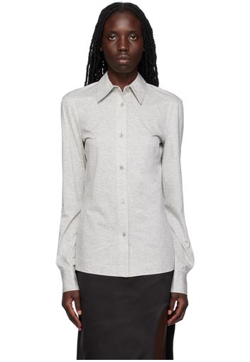 TOTEME Gray Button Up Shirt