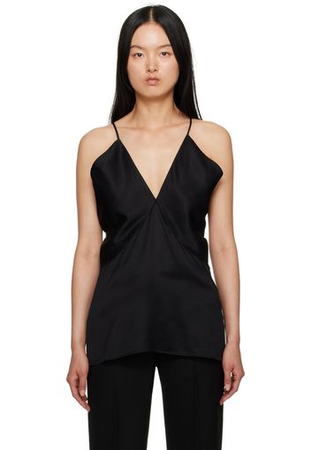 TOTEME Black Draped Camisole