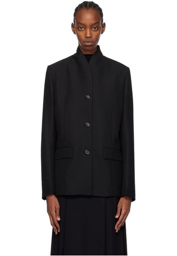 TOTEME Black Overlay Blazer