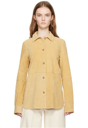 TOTEME Beige Soft Suede Jacket