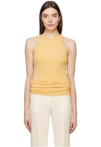 TOTEME Yellow Fluid Tank Top