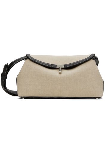 TOTEME Beige T-Lock Clutch