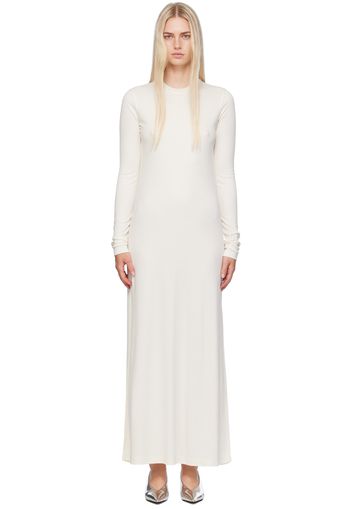 TOTEME Off-White Long-Sleeve Maxi Dress