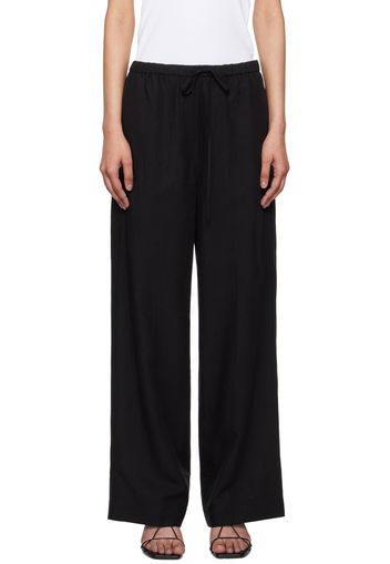 TOTEME Black Fluid Trousers